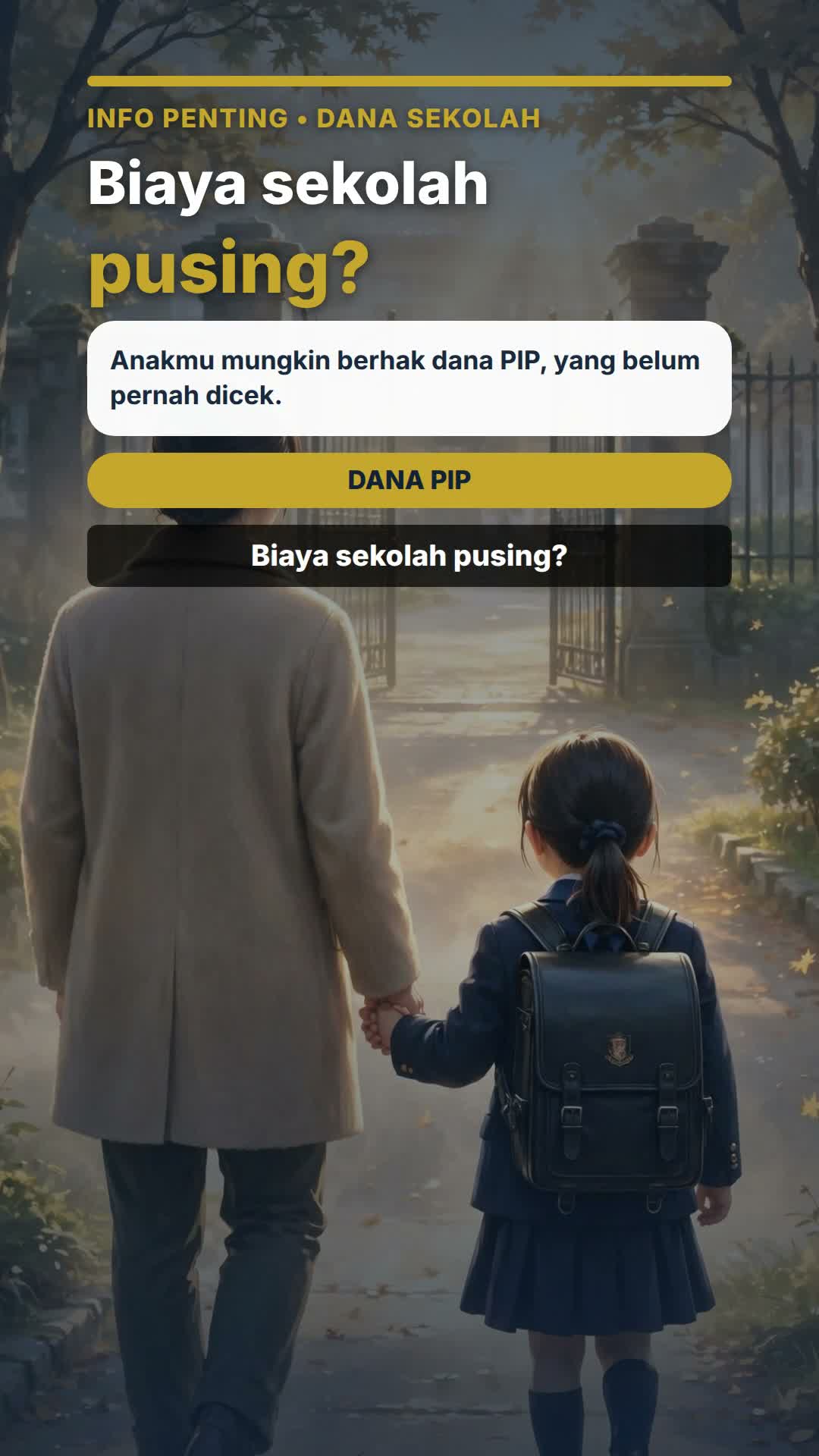 Cover video Dana PIP anak sekolah
