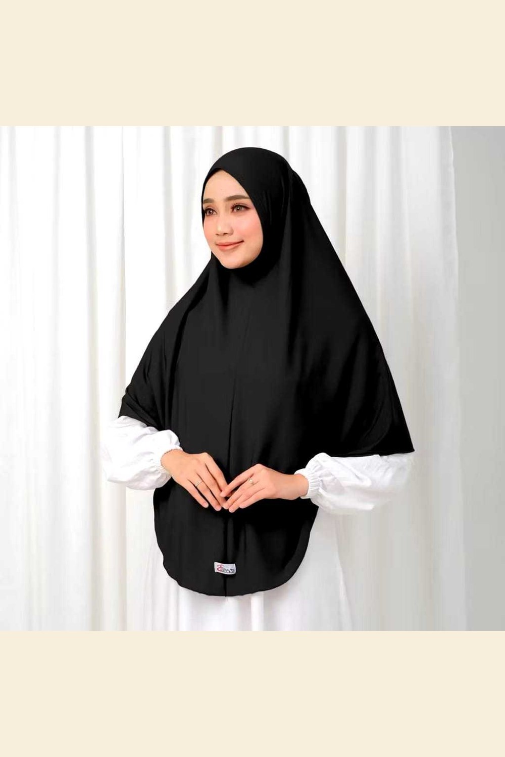 Bergo Instan Malay XL β Jilbab Jersey Premium Non Pad, Tinggal Slup β gambar produk